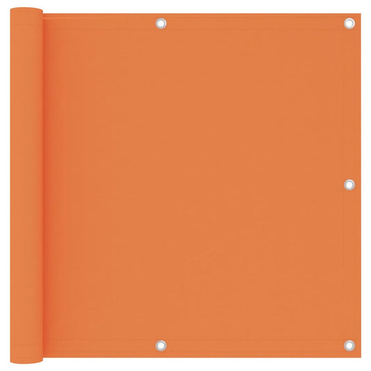 Tela de varanda 90x600 cm tecido Oxford laranja