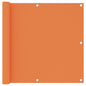 Tela de varanda 90x600 cm tecido Oxford laranja