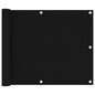 Tela de varanda 75x300 cm tecido oxford preto