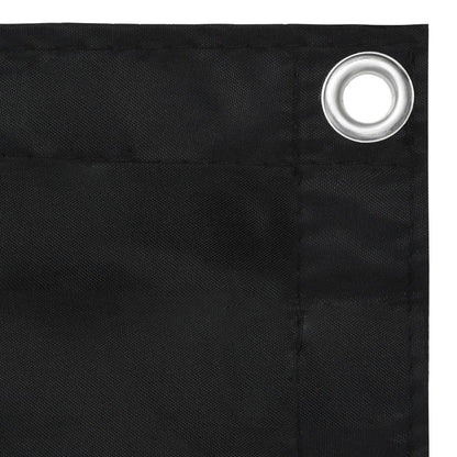 Tela de varanda 75x300 cm tecido oxford preto