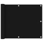 Tela de varanda 75x600 cm tecido Oxford preto