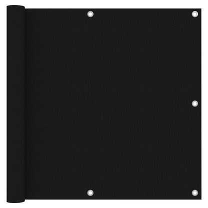 Tela de varanda 90x400 cm tecido Oxford preto