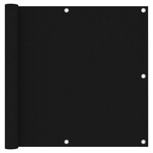 Tela de varanda 90x400 cm tecido Oxford preto