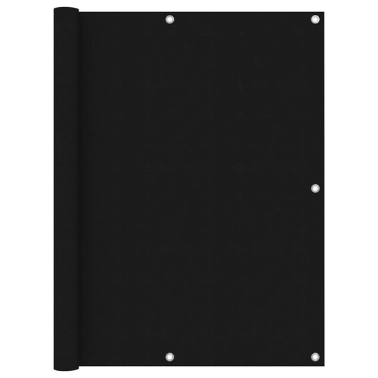 Tela de varanda 120x500 cm tecido Oxford preto