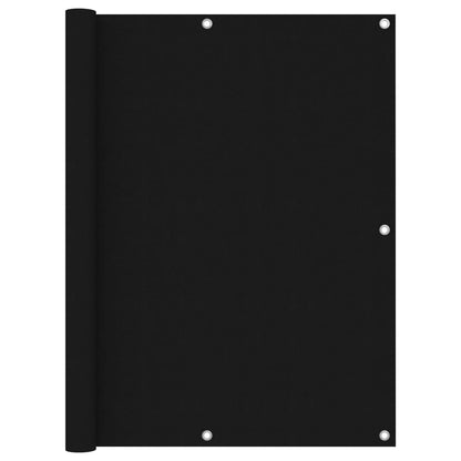 Tela de varanda 120x600 cm tecido Oxford preto