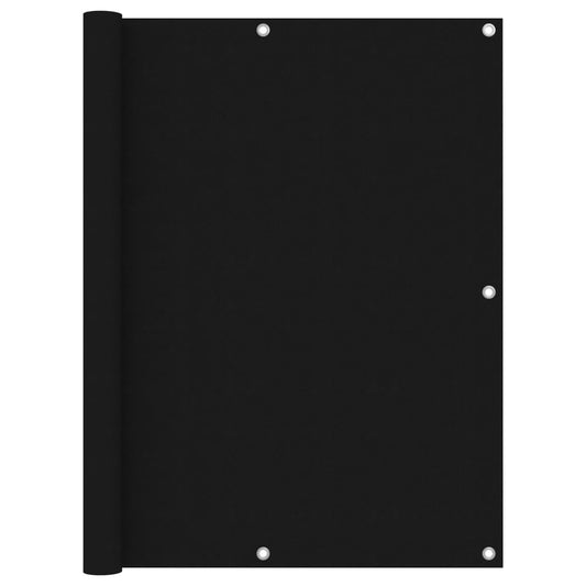 Tela de varanda 120x600 cm tecido Oxford preto