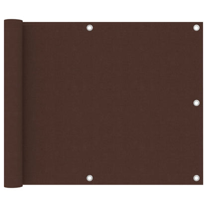 Tela de varanda 75x400 cm tecido Oxford castanho