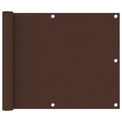Tela de varanda 75x600 cm tecido Oxford castanho