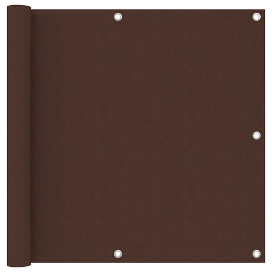 Tela de varanda 90x300 cm tecido Oxford castanho