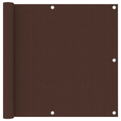 Tela de varanda 90x400 cm tecido Oxford castanho