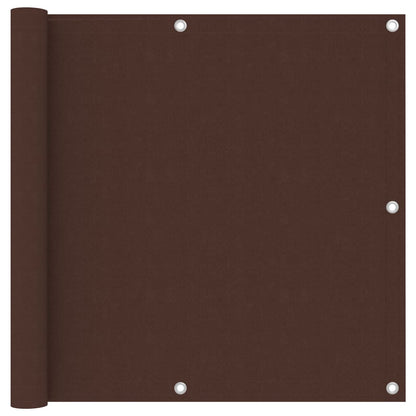 Tela de varanda 90x500 cm tecido Oxford castanho