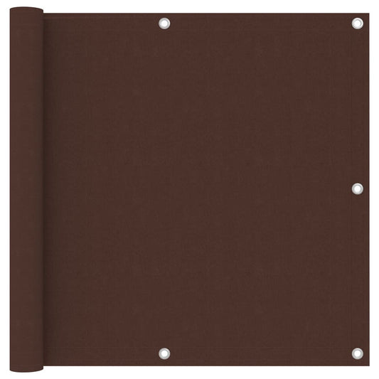 Tela de varanda 90x600 cm tecido Oxford castanho
