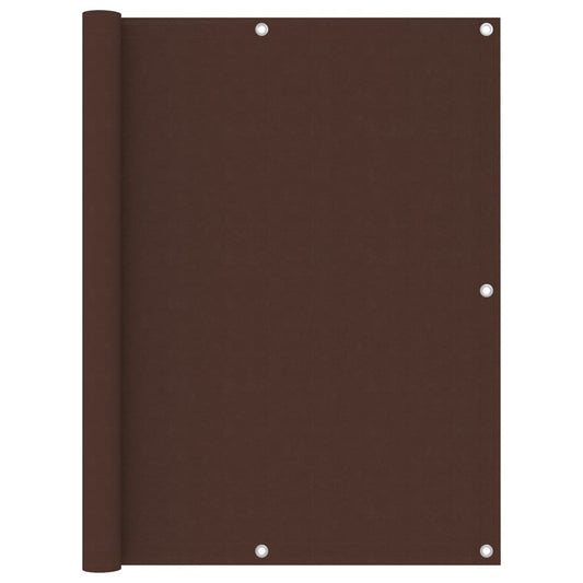 Tela de varanda 120x300 cm tecido Oxford castanho