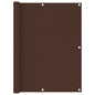 Tela de varanda 120x300 cm tecido Oxford castanho