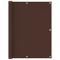 Tela de varanda 120x600 cm tecido Oxford castanho