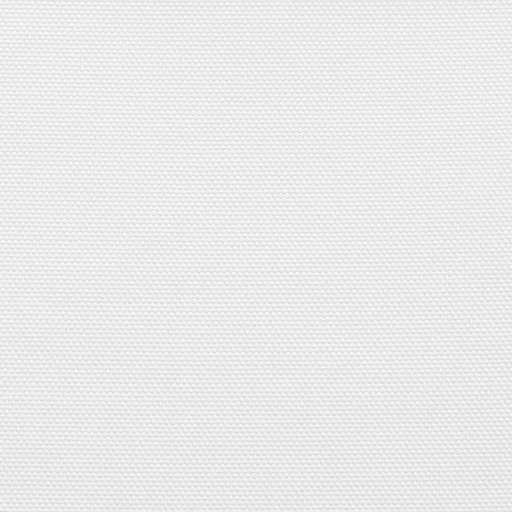 Para-sol estilo vela tecido oxford retangular 2,5x4,5 m branco