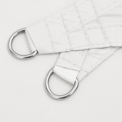 Para-sol vela tecido oxford triangular 2,5x2,5x3,5 m branco