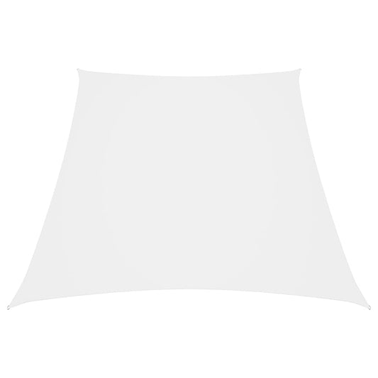 Para-sol estilo vela tecido oxford trapézio 2/4x3 m branco
