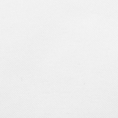 Para-sol estilo vela tecido oxford trapézio 3/4x3 m branco