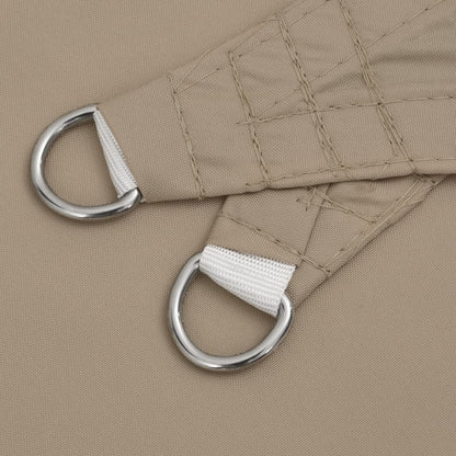 Para-sol vela tecido oxford triangular 3,6x3,6x3,6 m cinza-aca.
