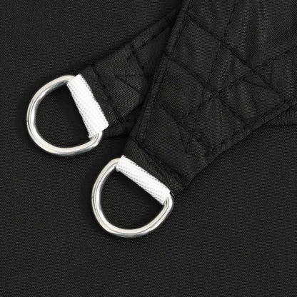 Para-sol vela tecido oxford triangular 2,5x2,5x3,5 m preto