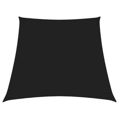 Para-sol estilo vela tecido oxford trapézio 2/4x3 m preto