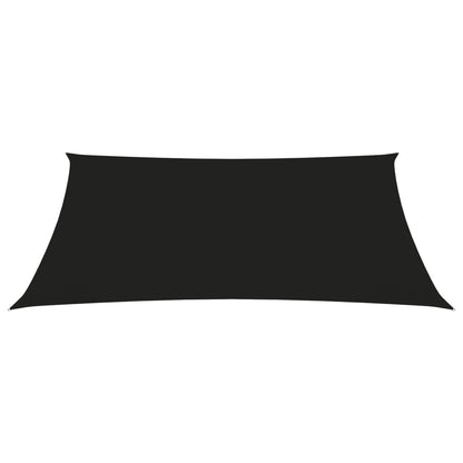 Para-sol estilo vela tecido oxford trapézio 2/4x3 m preto