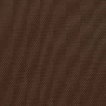 Para-sol estilo vela tecido oxford trapézio 2/4x3 m castanho