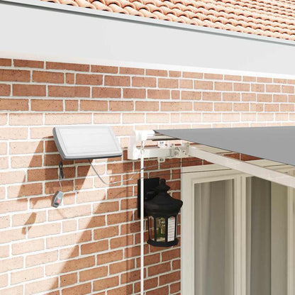 Estrutura de Toldo Manual Branco 450 × 300 cm Alumínio