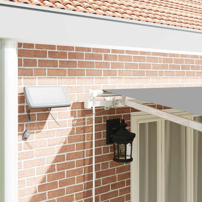 Estrutura de Toldo Manual Branco 600 × 350 cm Alumínio