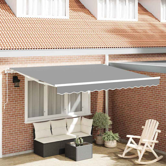 Estrutura de Toldo Branco 350 x 250 cm Alumínio