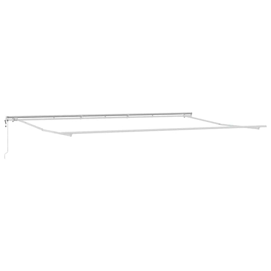 Estrutura de Toldo Branco 600 × 300 cm Alumínio