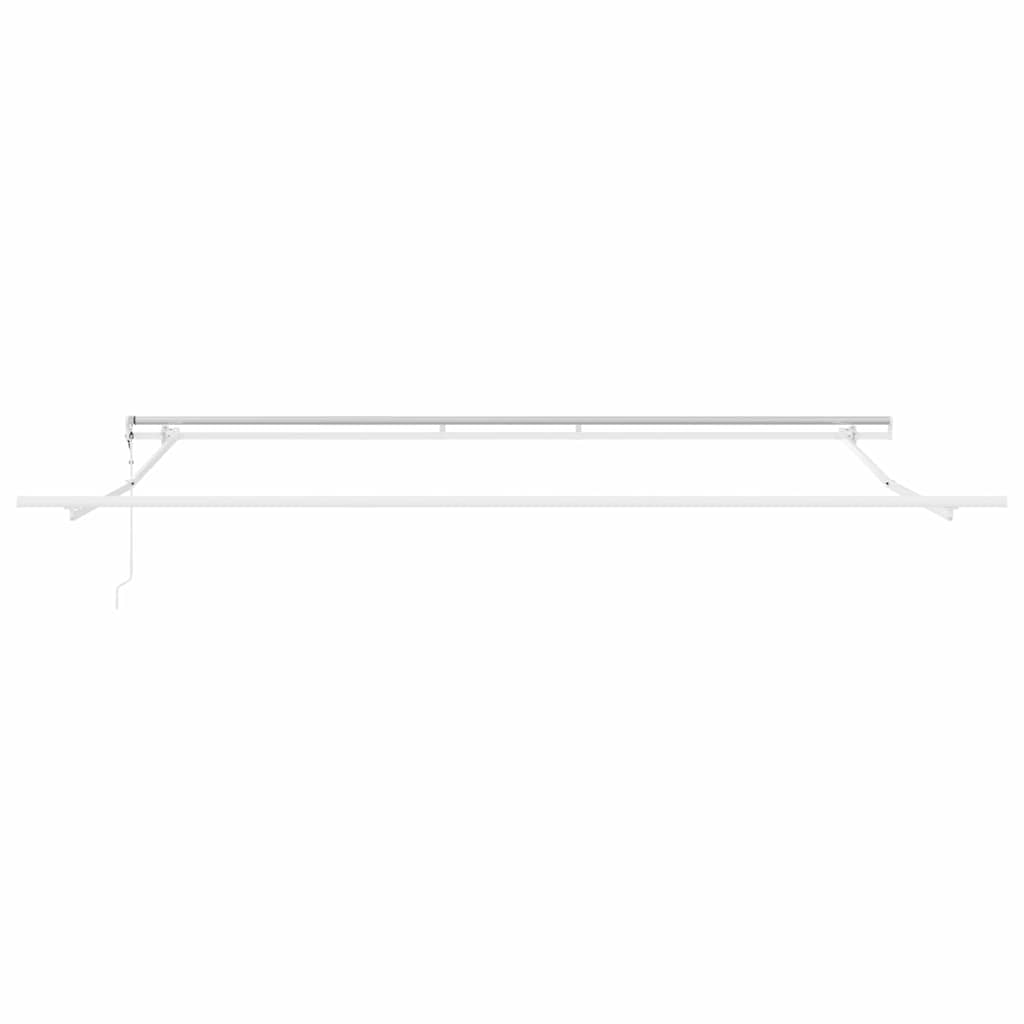 Estrutura de Toldo Branco 500 × 350 cm Alumínio