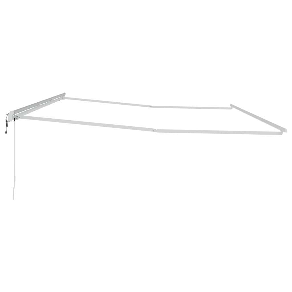 Estrutura de Toldo Branco 600 × 350 cm Alumínio