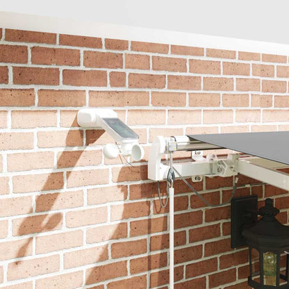 Estrutura de Toldo Branco 500 × 300 cm Alumínio