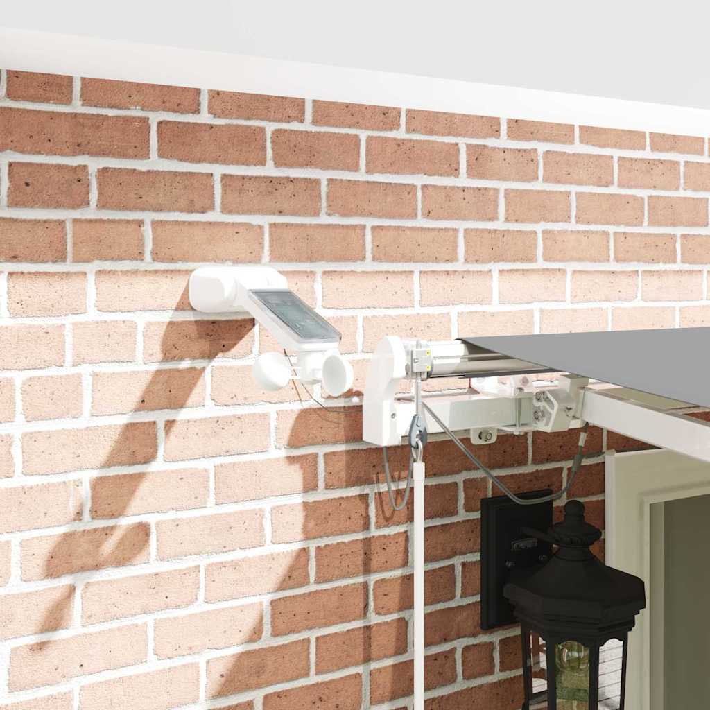 Estrutura de Toldo Branco 600 × 300 cm Alumínio