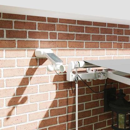 Estrutura de Toldo Branco 450 × 350 cm Alumínio