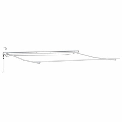 Estrutura de Toldo Branco 450 × 350 cm Alumínio