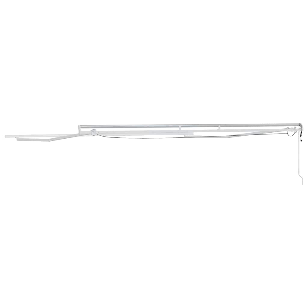 Estrutura de Toldo Branco 450 × 350 cm Alumínio