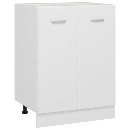Armário inferior “Lyon” 60x46x81,5cm derivados madeira branco