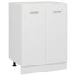 Armário inferior “Lyon” 60x46x81,5cm derivados madeira branco