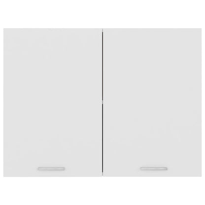 Armário de parede “Lyon” 80x31x60 cm derivados madeira branco