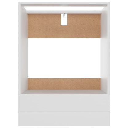 Armário para forno "Riga" 60x46x81,5cm derivados madeira branco