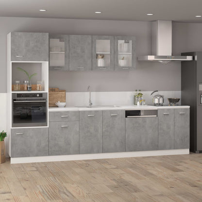 Painel máquina lavar louça “Lyon” derivados de madeira cinzento