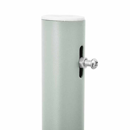 Toldo lateral retrátil para pátio 140x600 cm cinzento