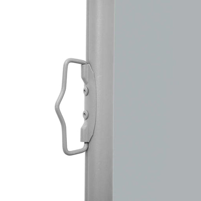 Toldo lateral retrátil para pátio 140x1200 cm antracite