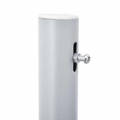 Toldo lateral retrátil para pátio 170x1200 cm castanho