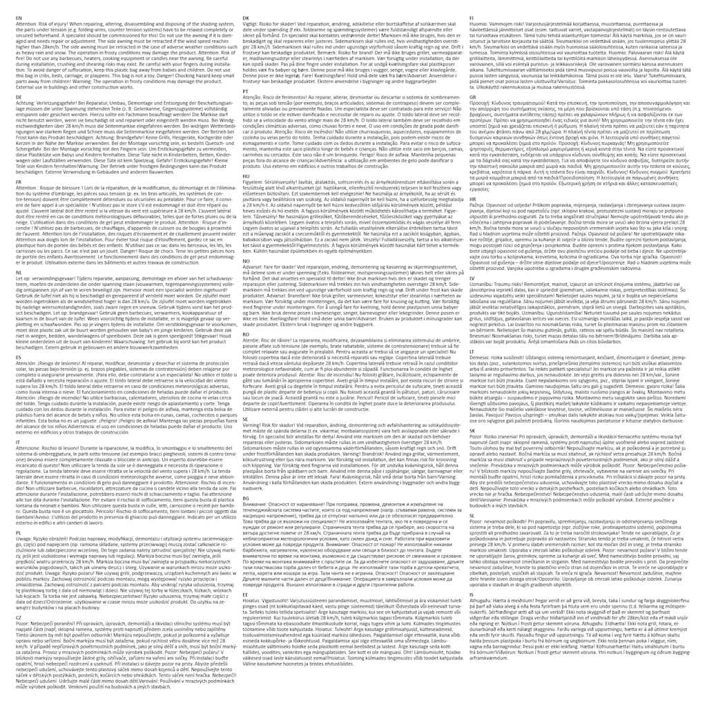 Toldo lateral retrátil para pátio 180x500 cm azul