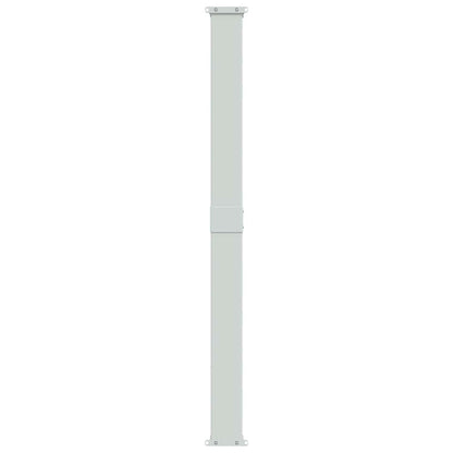 Toldo lateral retrátil para pátio 180x500 cm vermelho