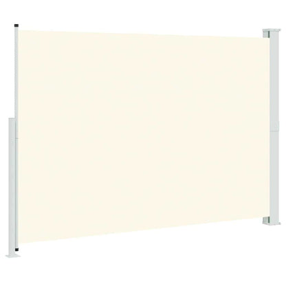 Toldo lateral retrátil para pátio 200x300 cm creme